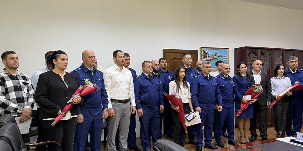 В Генеральной прокуратуре Республики Южная Осетия состоялось торжественное мероприятие, посвященное Дню работника прокуратуры