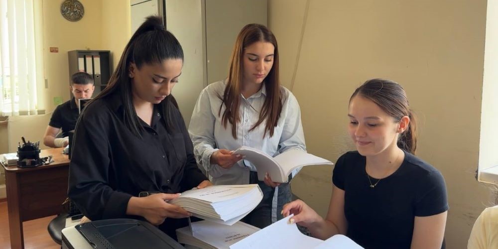 Студенты прошли практику в Генеральной прокуратуре Республики Южная Осетия