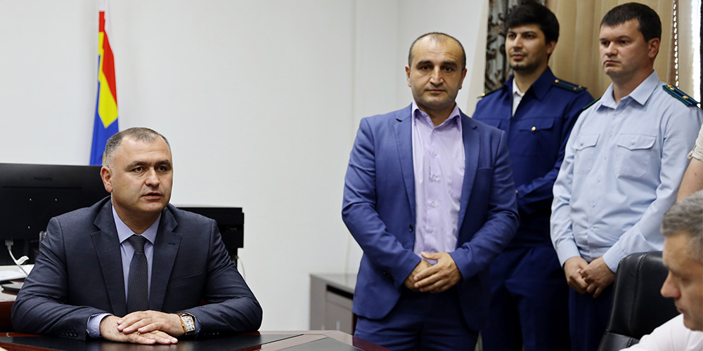 Президент Республики Южная Осетия Алан Гаглоев представил нового Генерального прокурора Республики Южная Осетия