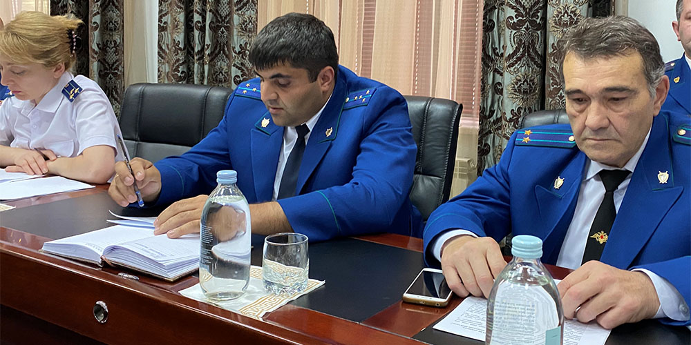 Состоялось заседание коллегии Генеральной прокуратуры Республики Южная Осетия, посвященное итогам работы органов прокуратуры в первом полугодии 2020 г. и задачам по повышению эффективности прокурорской деятельности на второе полугодие 2020 г.