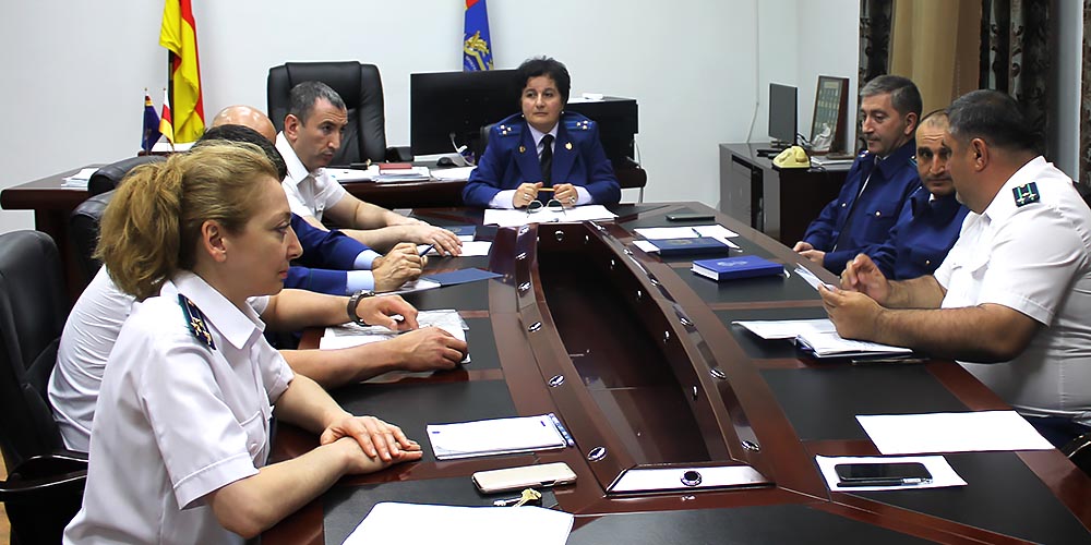 Состоялось очередное заседание аттестационной комиссии Генеральной прокуратуры Республики Южная Осетия